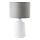 Brilliant - Lampada da tavolo ILYSA 1xE14/40W/230V bianco/grigio