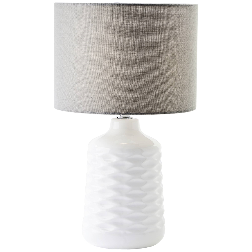 Brilliant - Lampada da tavolo ILYSA 1xE14/40W/230V bianco/grigio