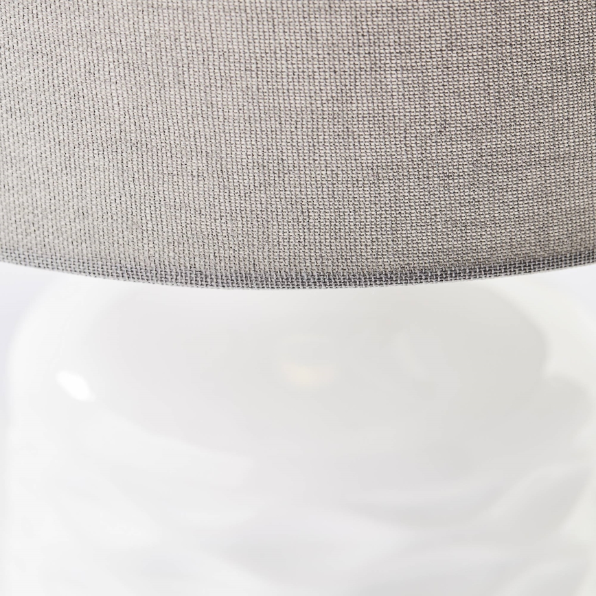 Brilliant - Lampada da tavolo ILYSA 1xE14/40W/230V bianco/grigio