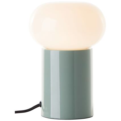 Brilliant - Lampada da tavolo KNUT 1xE27/25W/230V verde/bianco