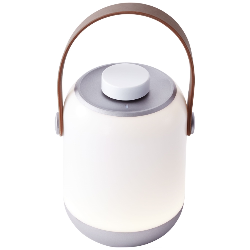 Brilliant - Lampada da tavolo LED da esterno dimmerabile GEMMA LED/1,9W/5V IP44 bianco