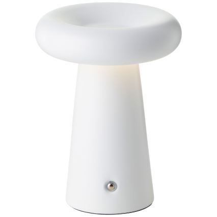 Brilliant - LED Dimmerabile touch per esterni lampada da tavolo MUFFIN LED/3W/5V USB IP44 bianco