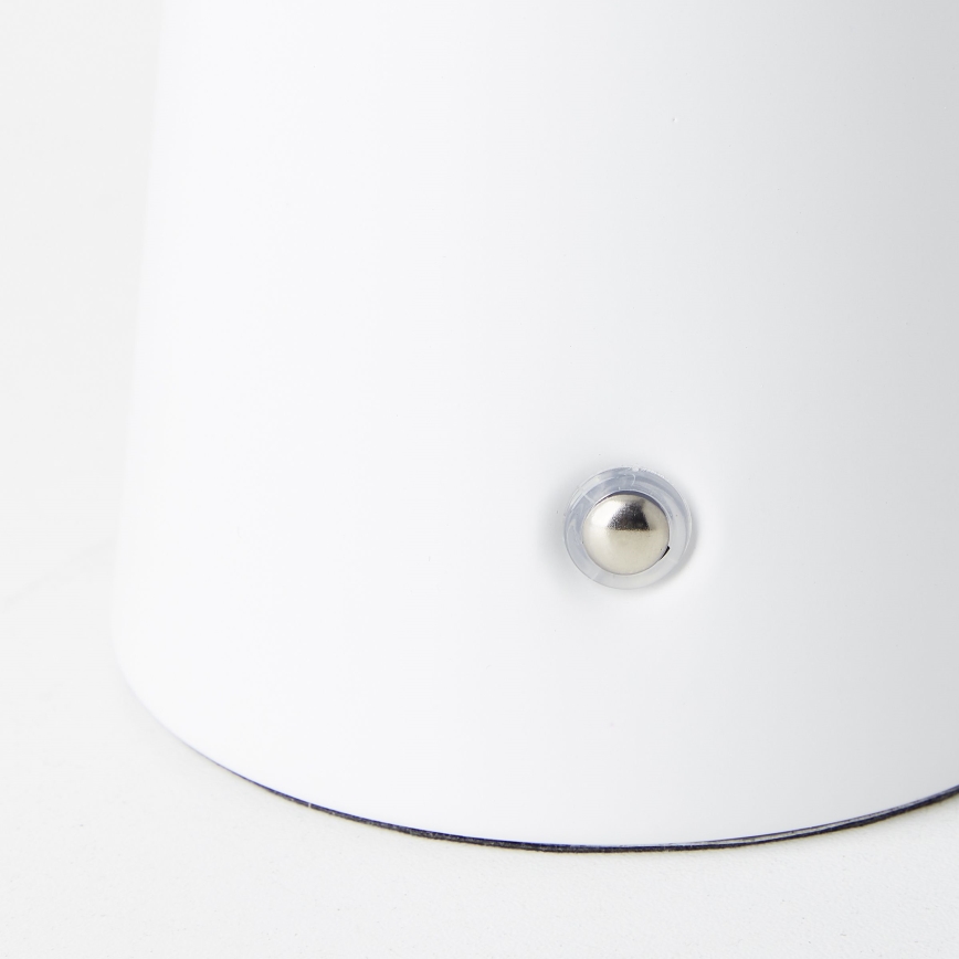 Brilliant - LED Dimmerabile touch per esterni lampada da tavolo MUFFIN LED/3W/5V USB IP44 bianco