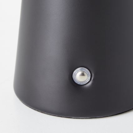 Brilliant - LED Dimmerabile touch per esterni lampada da tavolo MUFFIN LED/3W/5V USB IP44 nero