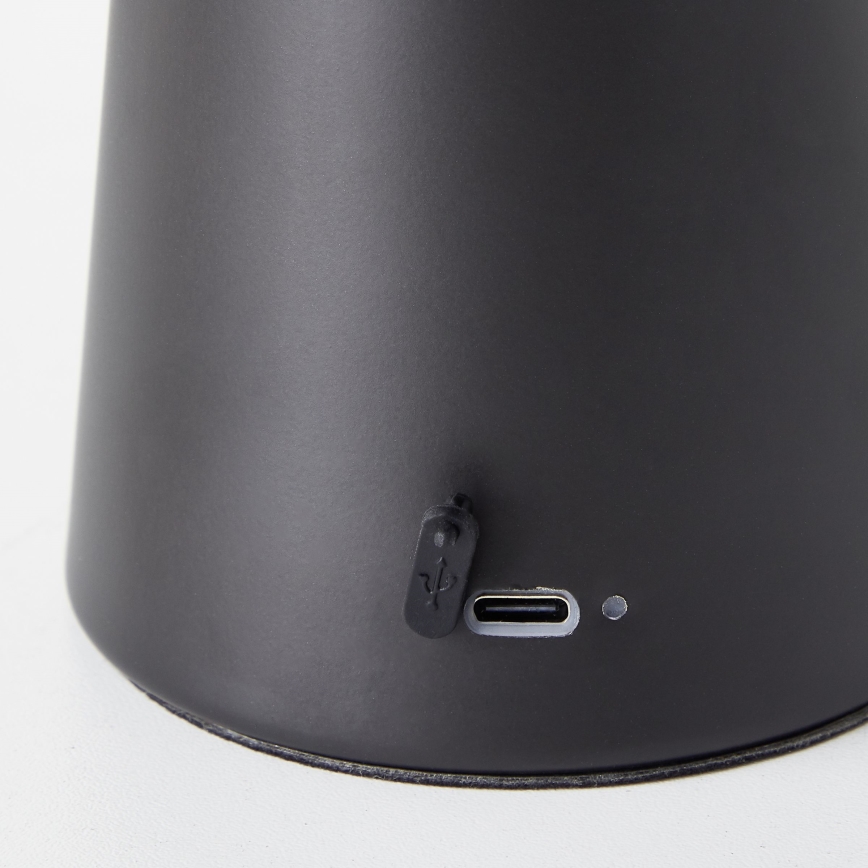 Brilliant - LED Dimmerabile touch per esterni lampada da tavolo MUFFIN LED/3W/5V USB IP44 nero