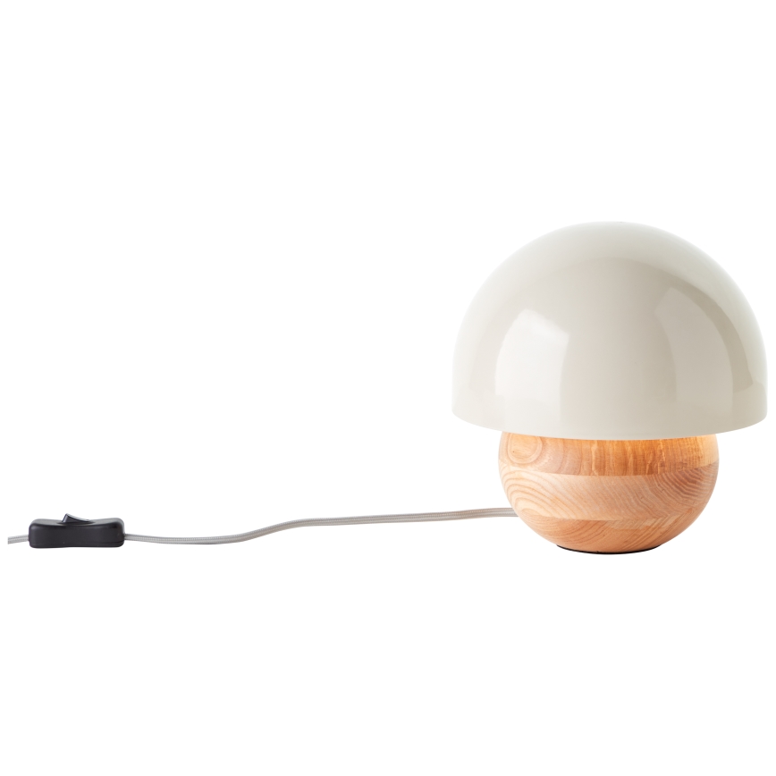 Brilliant - Lampada da tavolo NALAM 1xE14/40W/230V grigio/cenere - FSC certificato