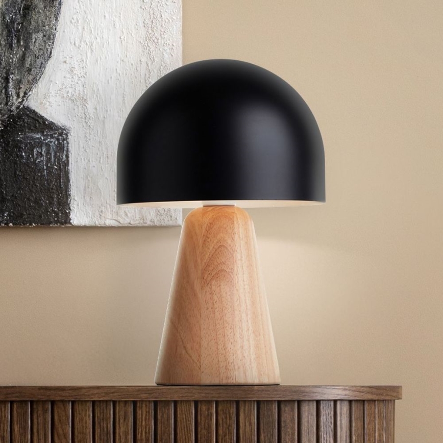 Brilliant - Lampada da tavolo NALAM 1xE14/40W/230V nero/cenere