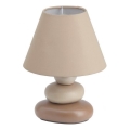 Brilliant - Lampada da tavolo PAOLO 1xE14/40W/230V ceramiche/beige