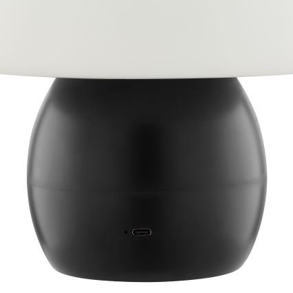 Brilliant - Lampada da tavolo LED dimmerabile ricaricabile a sfioramento DUPIS LED/2W/5V 2700K 1800 mAh nero