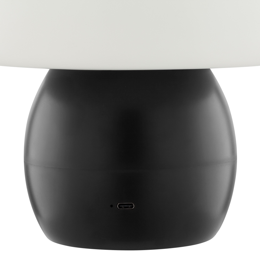 Brilliant - Lampada da tavolo LED dimmerabile ricaricabile a sfioramento DUPIS LED/2W/5V 2700K 1800 mAh nero