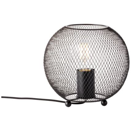 Brilliant - Lampada da tavolo SOCO 1xE27/60W/230V nero