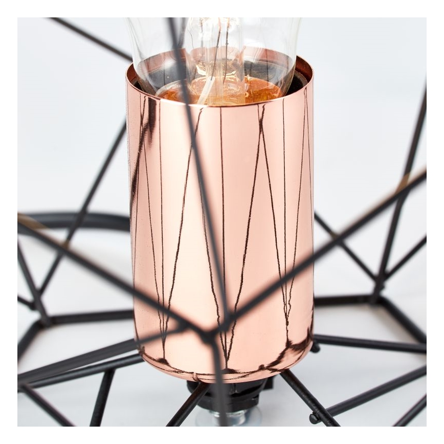 Brilliant - Lampada da tavolo SYNERGY 1xE27/60W/230V nero/rame