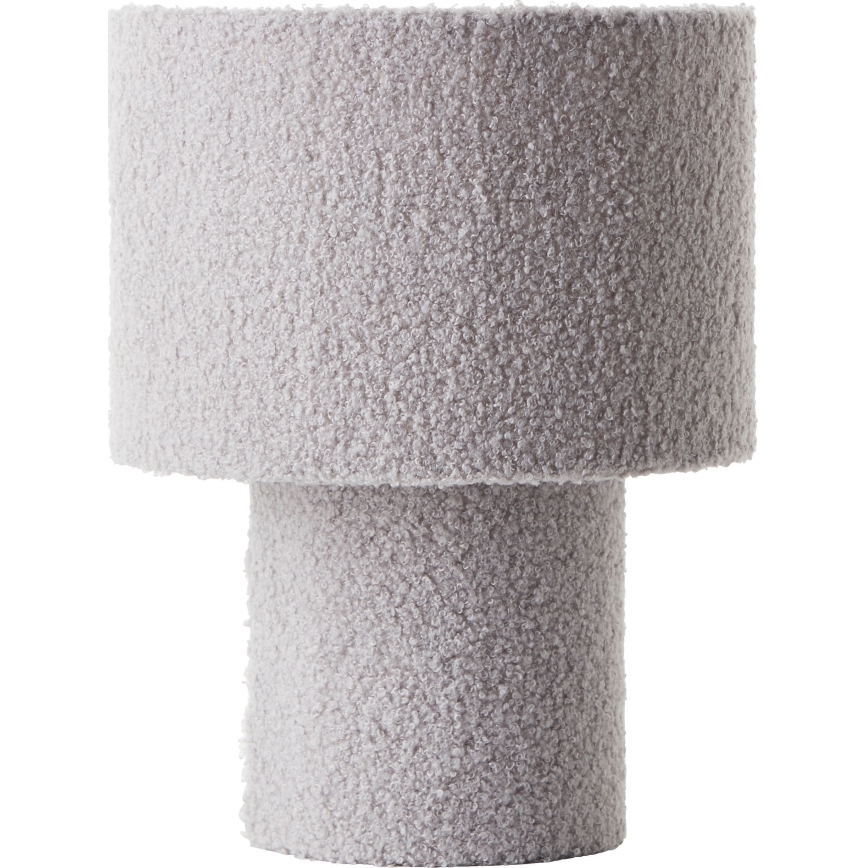 Brilliant - Lampada da tavolo TEDDY 1xE27/20W/230V grigia