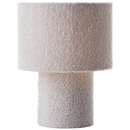 Brilliant - Lampada da tavolo TEDDY 1xE27/20W/230V grigia