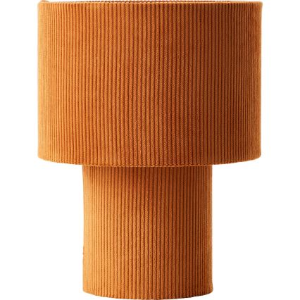 Brilliant - Lampada da tavolo TONY 1xE27/20W/230V arancione