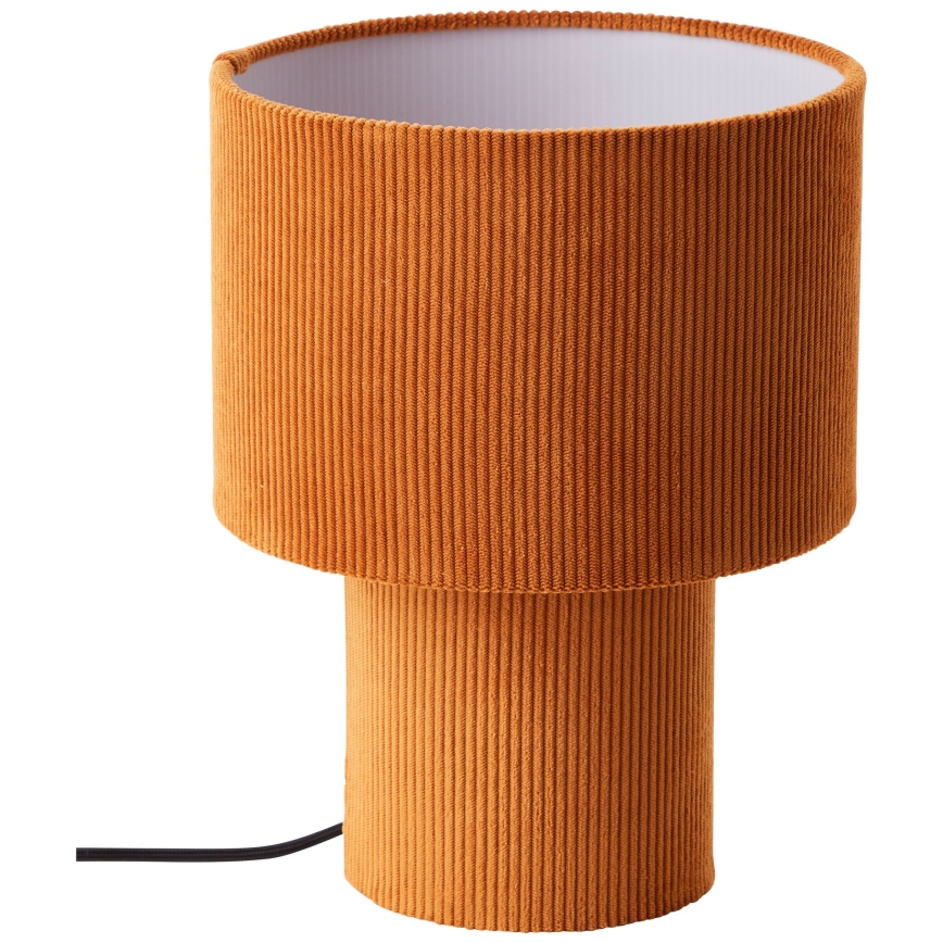 Brilliant - Lampada da tavolo TONY 1xE27/20W/230V arancione