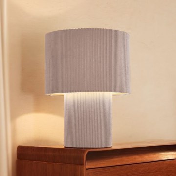 Brilliant - Lampada da tavolo TONY 1xE27/20W/230V beige