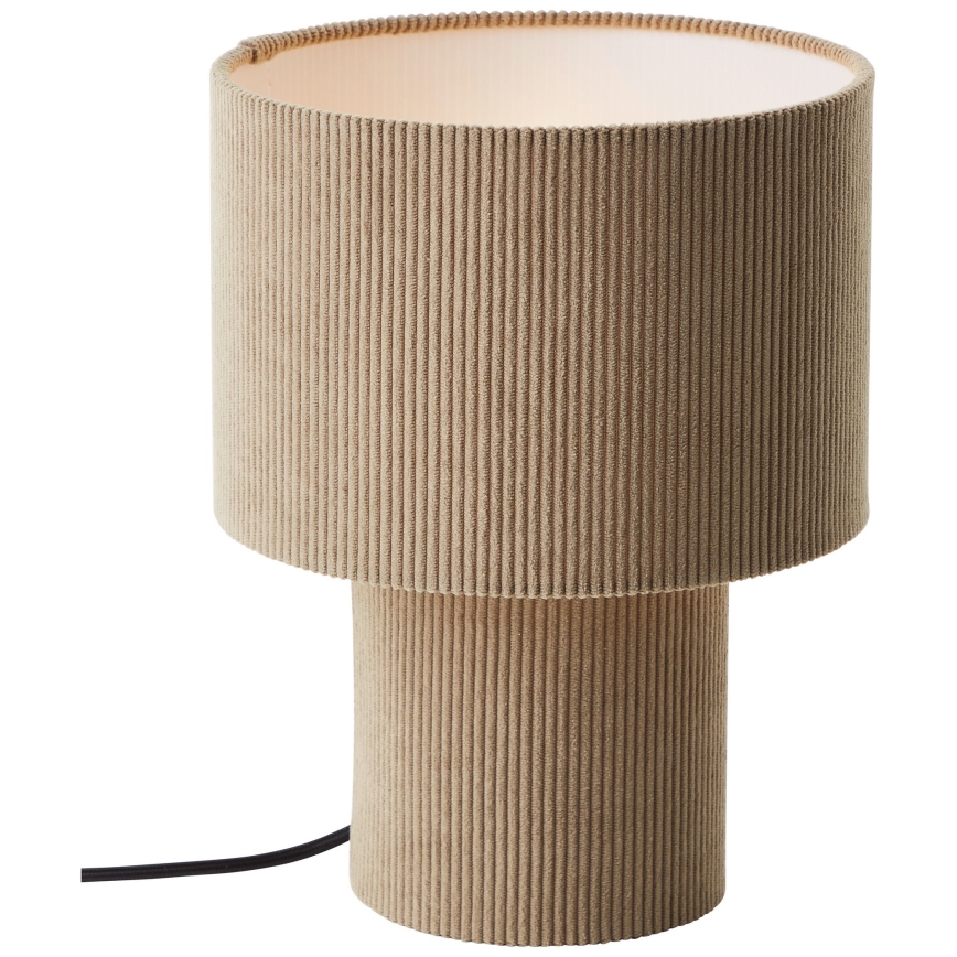 Brilliant - Lampada da tavolo TONY 1xE27/20W/230V marrone