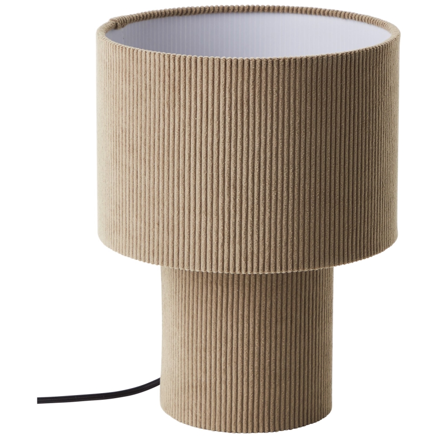 Brilliant - Lampada da tavolo TONY 1xE27/20W/230V marrone