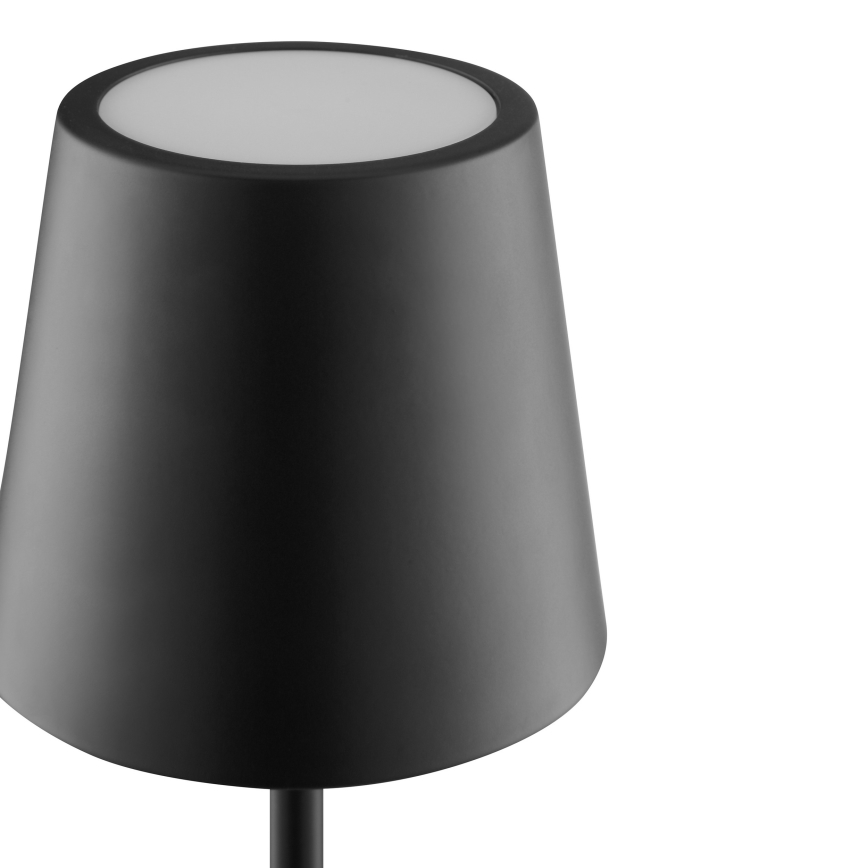 Brilliant - Lampada da tavolo da esterno LED ricaricabile dimmerabile a sfioramento ELORA LED/2,5W/5V 2700K 2600 mAh IP44 nera