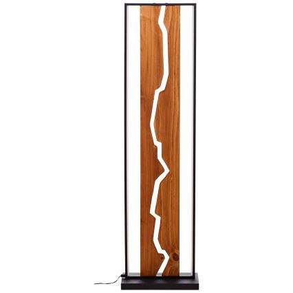 Brilliant - Lampada da terra LED THUNDER LED/18W/230V in pino