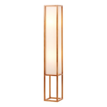 Brilliant - Lampada da terra SEASIDE 2xE27/40W/230V bianco/marrone