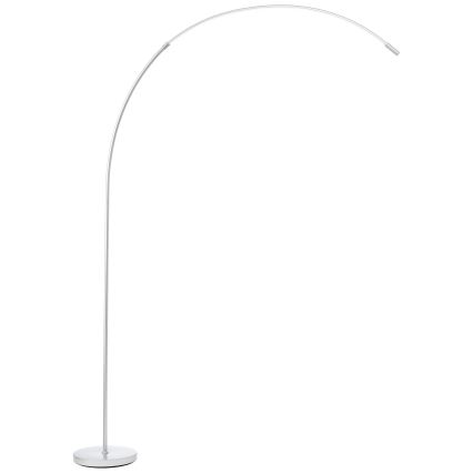 Brilliant - Lampada da terra touch dimmerabile a LED BOW LED/14W/230V 3000/4000/6500K cromo opaco
