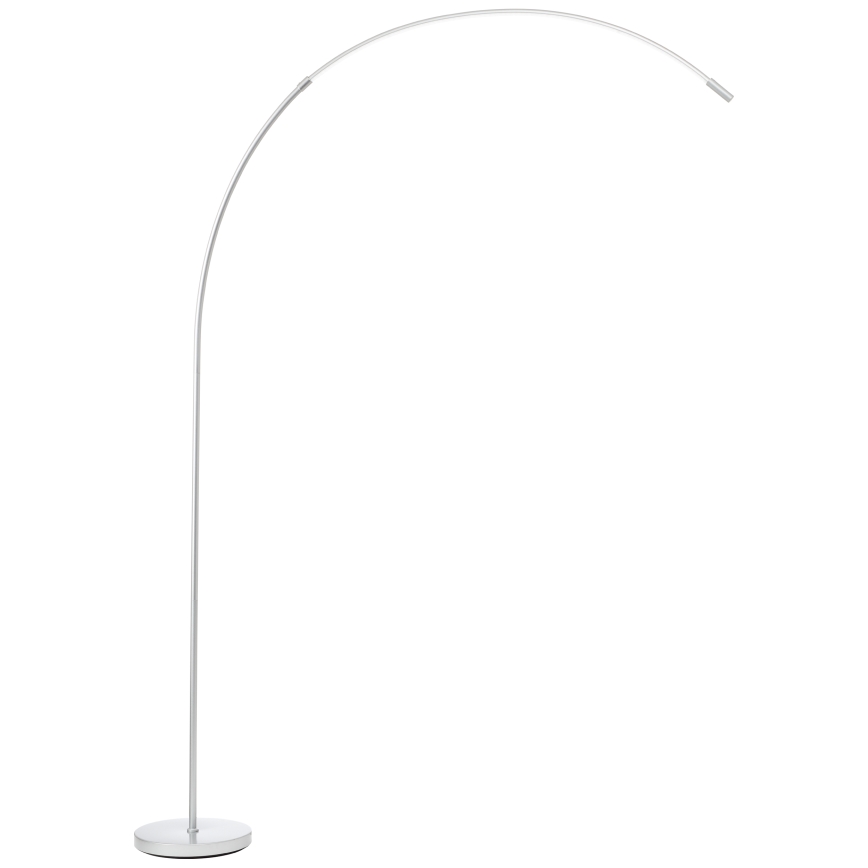 Brilliant - Lampada da terra touch dimmerabile a LED BOW LED/14W/230V 3000/4000/6500K cromo opaco