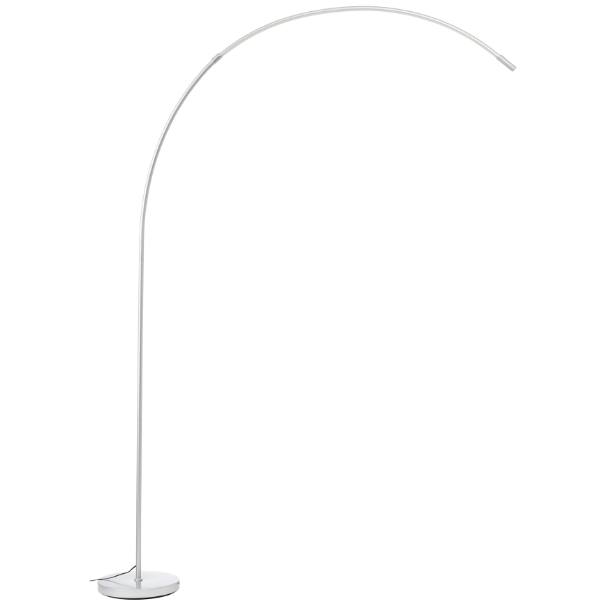 Brilliant - Lampada da terra touch dimmerabile a LED BOW LED/14W/230V 3000/4000/6500K cromo opaco