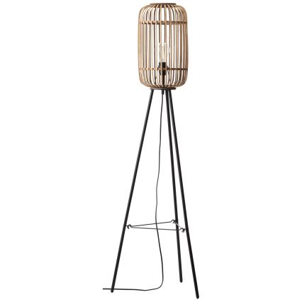 Brilliant - Lampada da terra WOODROW 1xE27/60W/230V bambù