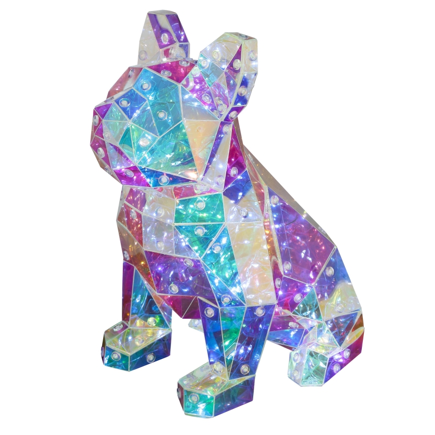 Brilliant - Lampada decorativa a LED GASTON LED/5V a forma di cane