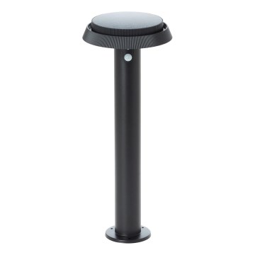 Brilliant - Lampada solare LED con sensore ALVERO LED/4W/3,7V 50 cm IP44 nero