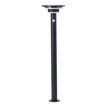 Brilliant - Lampada solare LED con sensore GARVINA LED/3W/3,7V 85 cm IP44 nero