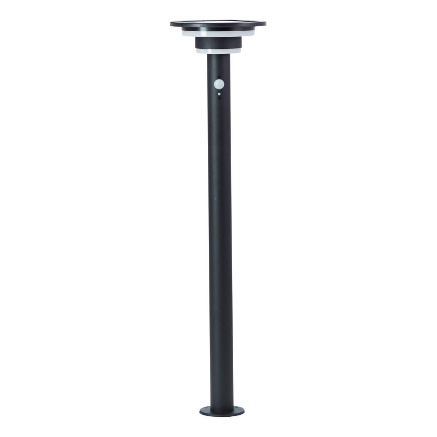 Brilliant - Lampada solare LED con sensore GARVINA LED/3W/3,7V 85 cm IP44 nero