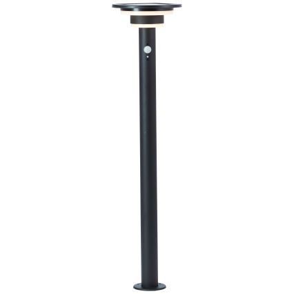 Brilliant - Lampada solare LED con sensore GARVINA LED/3W/3,7V 85 cm IP44 nero