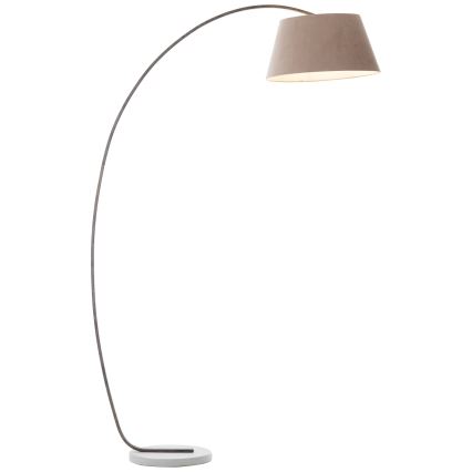 Brilliant - Lampadaire BROK 1xE27/60W/230V taupe