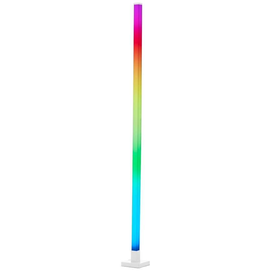 Brilliant - Lampadaire RGBW à intensité variable NEELE LED/6,5W/230V blanc + Télécommande