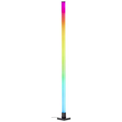 Brilliant - Lampadaire RGBW à intensité variable NEELE LED/6,5W/230V noir + Télécommande