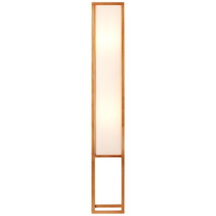 Brilliant - Lampadaire SEASIDE 2xE27/40W/230V blanc/marron