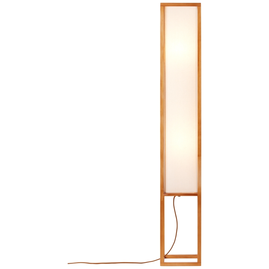 Brilliant - Lampadaire SEASIDE 2xE27/40W/230V blanc/marron