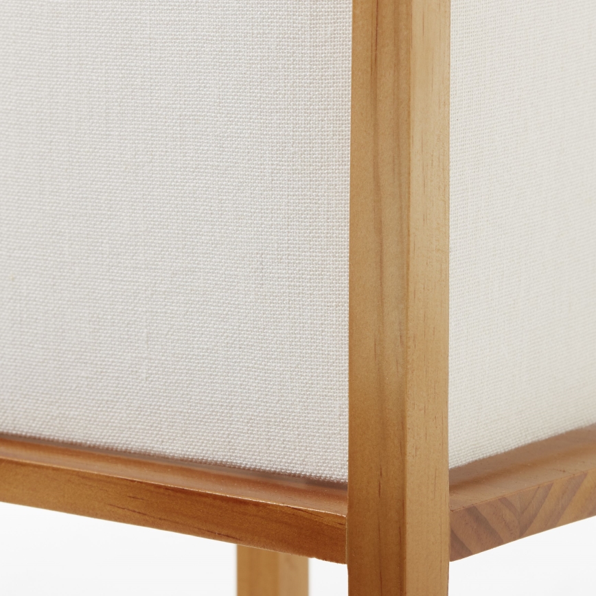 Brilliant - Lampadaire SEASIDE 2xE27/40W/230V blanc/marron