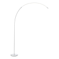 Brilliant - Lampadaire tactile à intensité variable BOW LED/14W/230V 3000/4000/6500K chrome mat