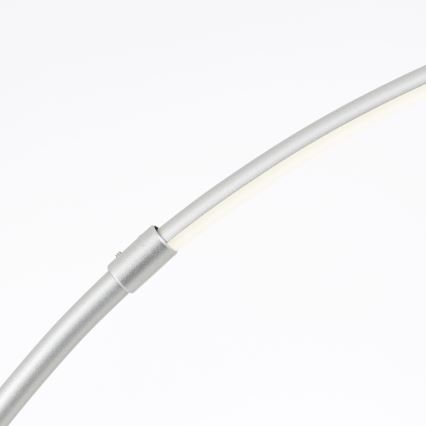 Brilliant - Lampadaire tactile à intensité variable BOW LED/14W/230V 3000/4000/6500K chrome mat
