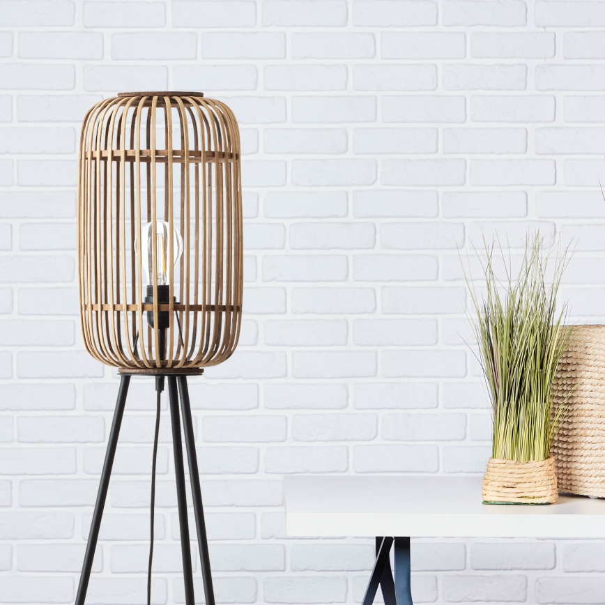Brilliant - Lampadaire WOODROW 1xE27/60W/230V bambou