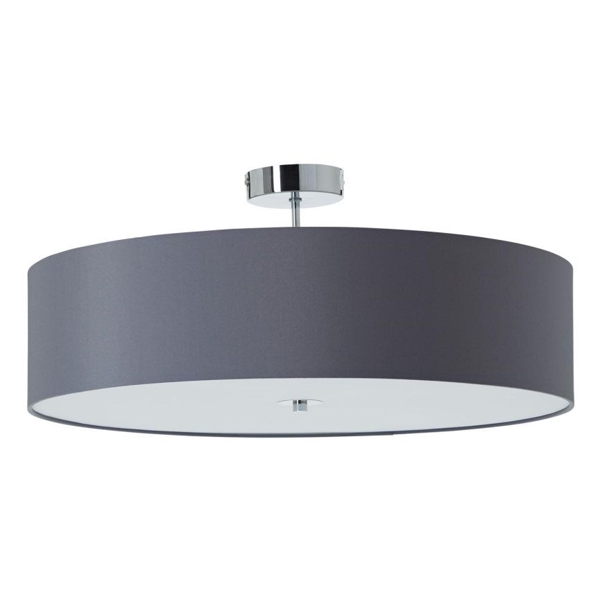 Brilliant - Lampadario a plafone ANDRIA 3xE27/60W/230V diametro 60 cm antracite