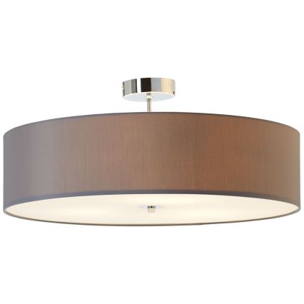 Brilliant - Lampadario a plafone ANDRIA 3xE27/60W/230V diametro 60 cm antracite