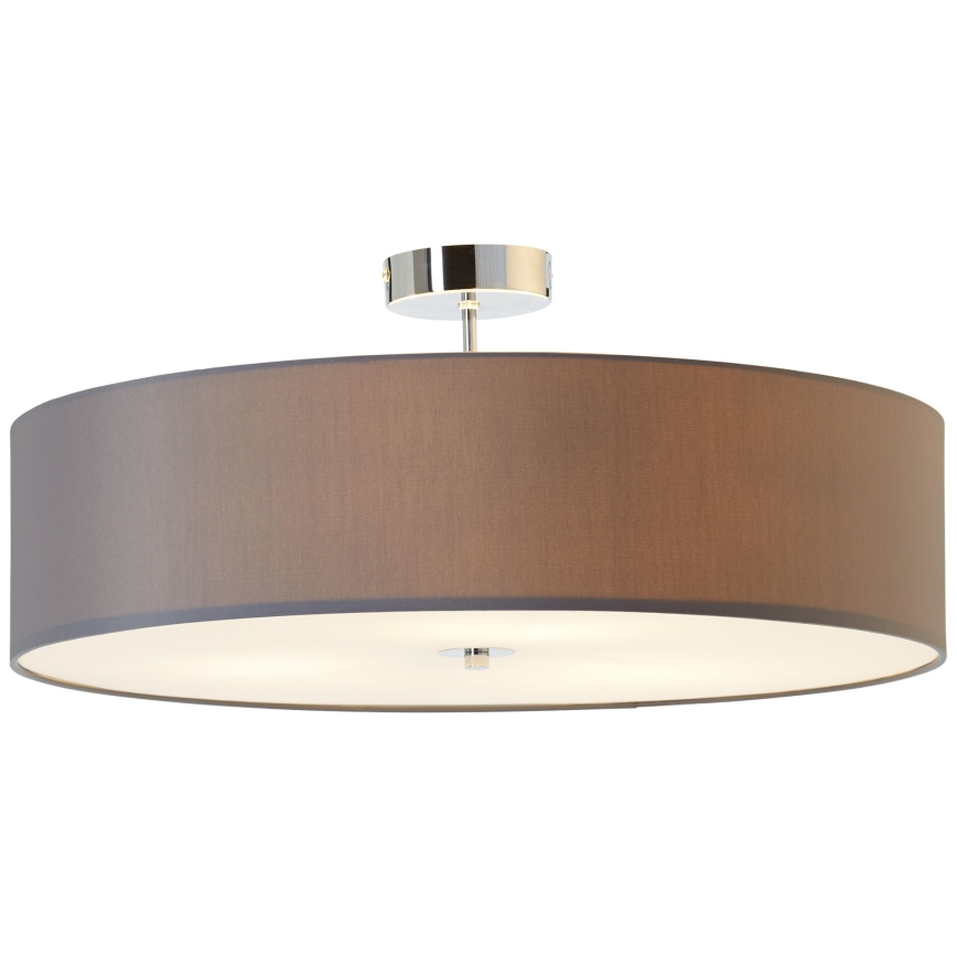 Brilliant - Lampadario a plafone ANDRIA 3xE27/60W/230V diametro 60 cm antracite