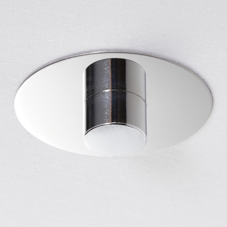 Brilliant - Lampadario a plafone ANDRIA 3xE27/60W/230V diametro 60 cm antracite