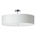 Brilliant - Lampadario a plafone ANDRIA 3xE27/60W/230V diametro 60 cm bianco