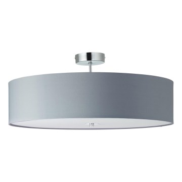 Brilliant - Lampadario a plafone ANDRIA 3xE27/60W/230V diametro 60 cm grigio